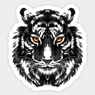 Tiger | Tiger Drawing | Beautiful Tiger Sticker